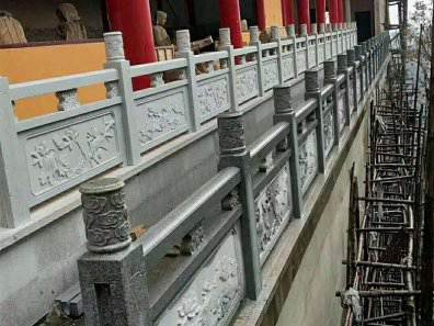 石雕欄桿、石拱橋、石欄桿