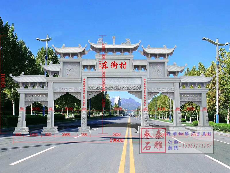 石雕欄桿、石拱橋、石欄桿