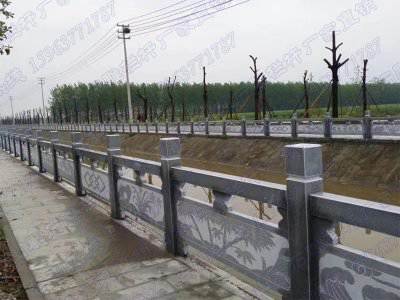 石雕欄桿、石拱橋、石欄桿