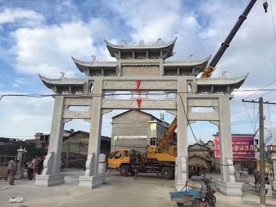 石雕欄桿、石拱橋、石欄桿