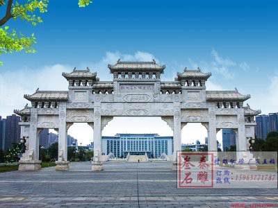 石雕欄桿、石拱橋、石欄桿