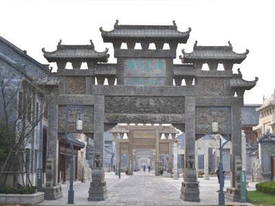石雕欄桿、石拱橋、石欄桿
