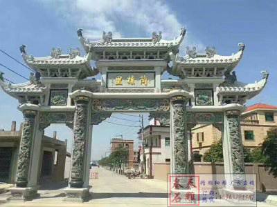 石雕欄桿、石拱橋、石欄桿