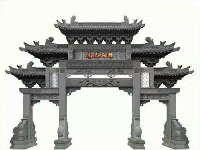 石雕欄桿、石拱橋、石欄桿