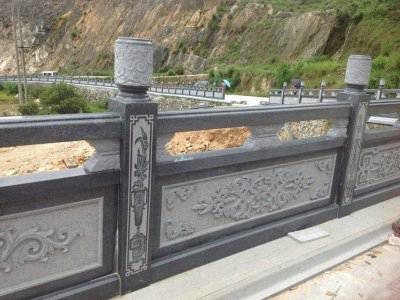 石雕欄桿、石拱橋、石欄桿