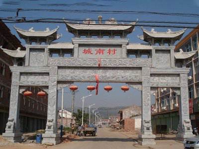 石雕欄桿、石拱橋、石欄桿