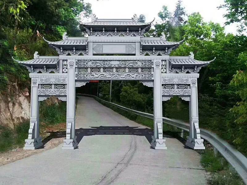 農(nóng)村石牌坊設(shè)計(jì)