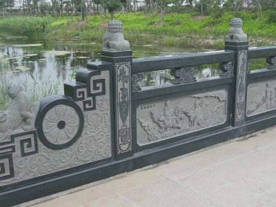 石雕欄桿、石拱橋、石欄桿
