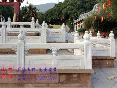 石雕欄桿、石拱橋、石欄桿