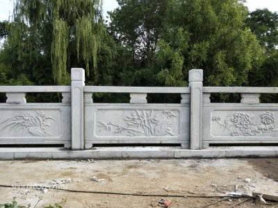 石雕欄桿、石拱橋、石欄桿