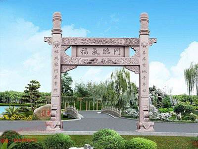 石雕欄桿、石拱橋、石欄桿