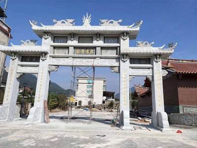 石雕欄桿、石拱橋、石欄桿