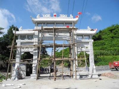 石雕欄桿、石拱橋、石欄桿