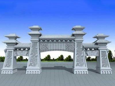 石雕欄桿、石拱橋、石欄桿