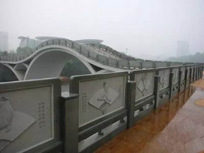 石雕欄桿、石拱橋、石欄桿