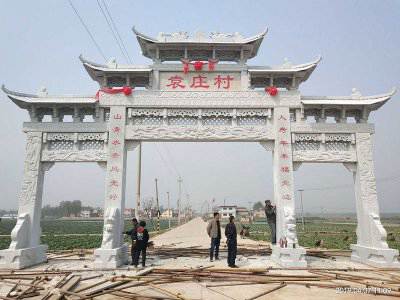 石雕欄桿、石拱橋、石欄桿