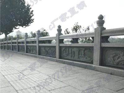 石雕欄桿、石拱橋、石欄桿