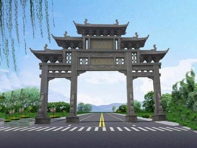 石雕欄桿、石拱橋、石欄桿