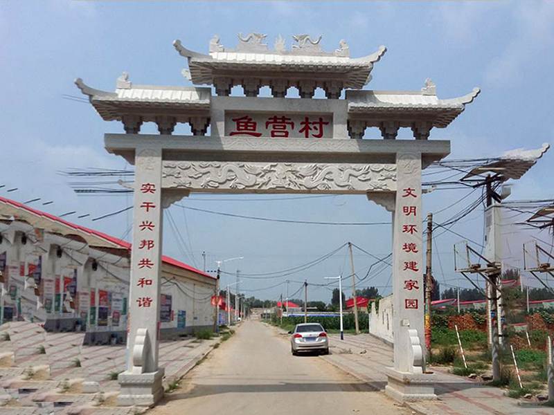 村莊一門(mén)三樓門(mén)樓