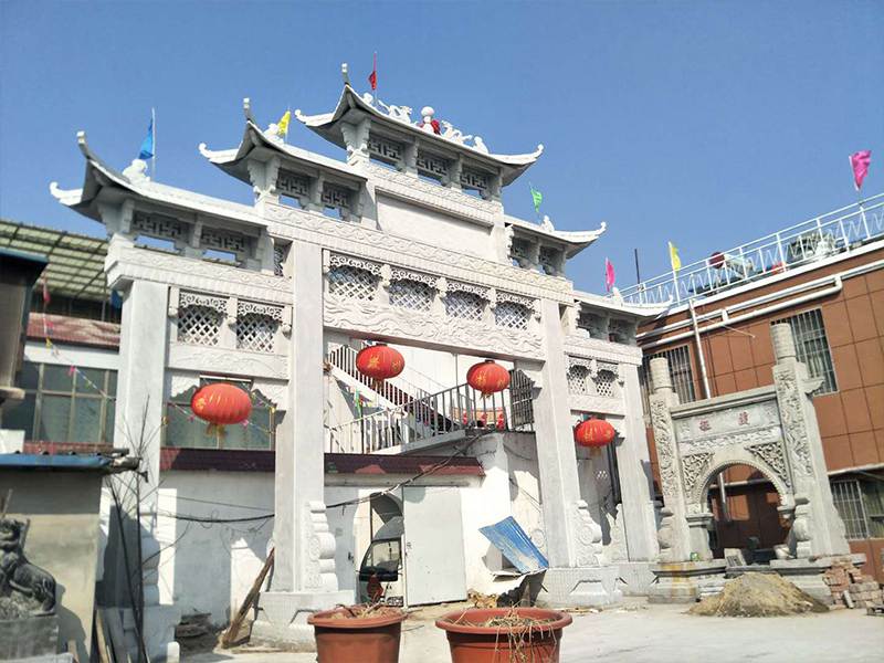 三門(mén)五樓石門(mén)樓