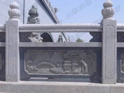石雕欄桿、石拱橋、石欄桿