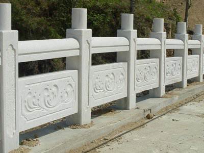石雕欄桿、石拱橋、石欄桿