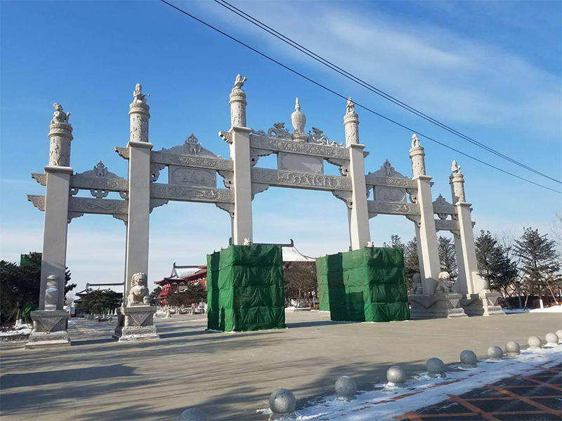 石雕欄桿、石拱橋、石欄桿