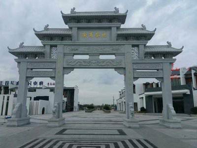 石雕欄桿、石拱橋、石欄桿