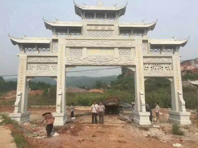 石雕欄桿、石拱橋、石欄桿