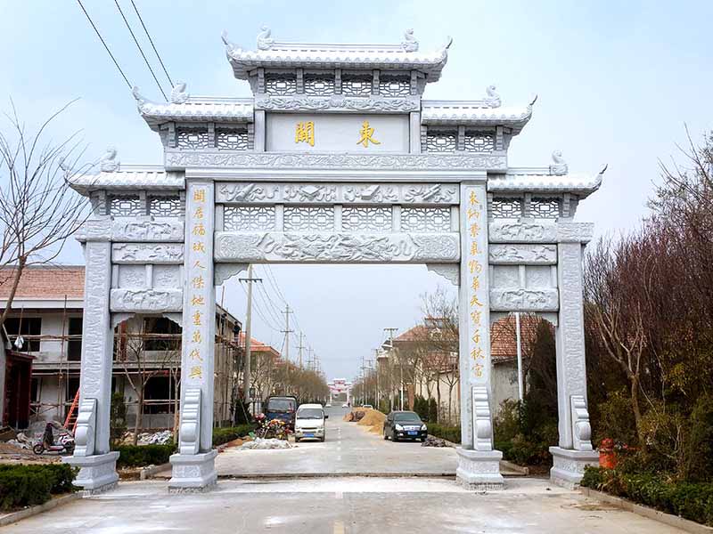 石雕欄桿、石拱橋、石欄桿